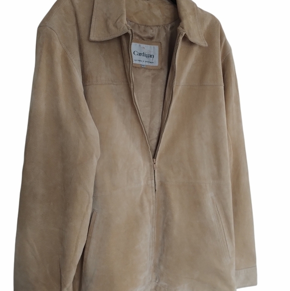 CARDIGAN Suede (Piel) Zippered Jacket 60 EU - Picture 2 of 11